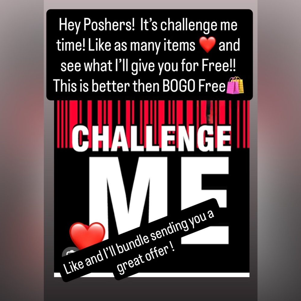 Shopping spree 4 U! Just ❤️ I’ll bundle. Sending you an offer.🛍️ Free purse 4 U!